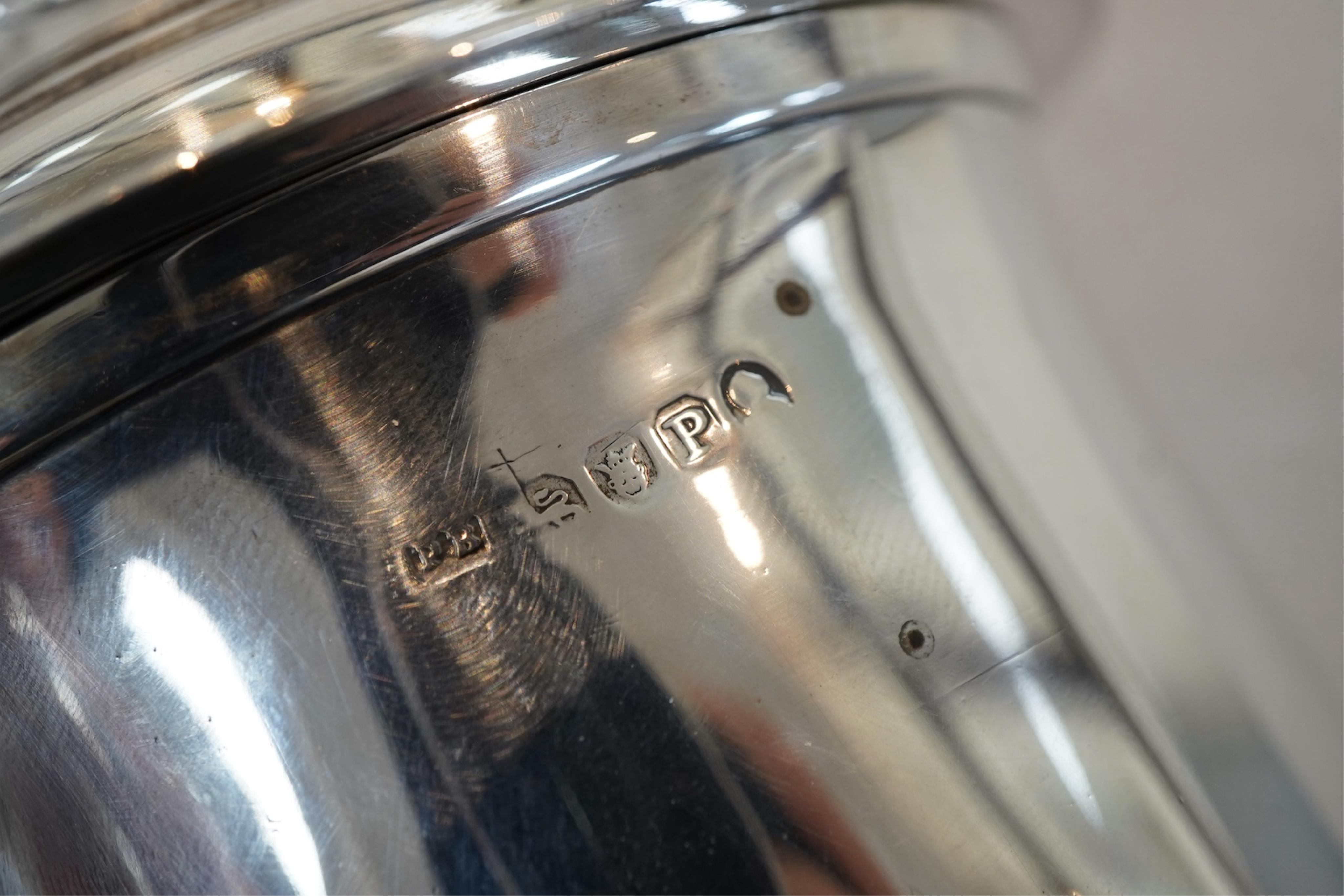 A George III silver tankard by Peter & William Bateman